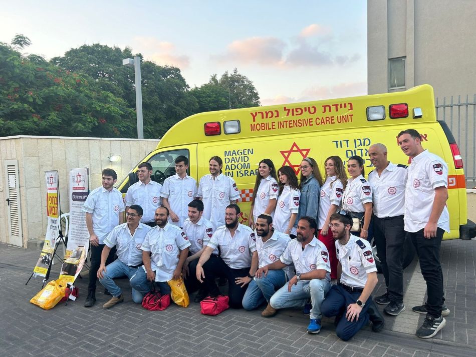 חולון: 140 חובשים חדשים הצטרפו למערך מד"א
