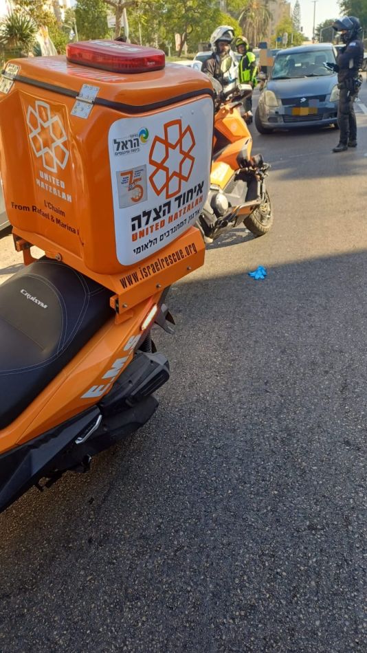 ילדה נפצעה בתאונה בקריית שרת