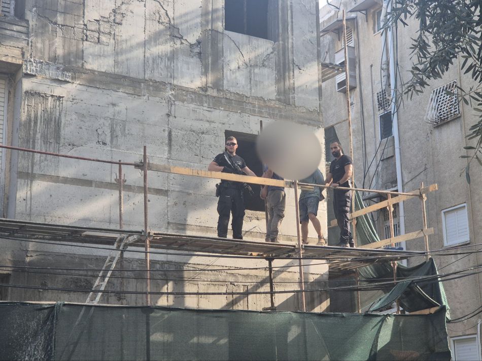 נעצרו פלסטינים באתרי בניה בחולון ובת ים