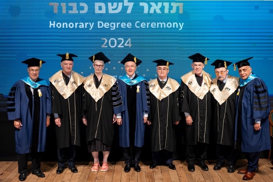הוענקו תוארי כבוד של המכון הטכנולוגי בחולון