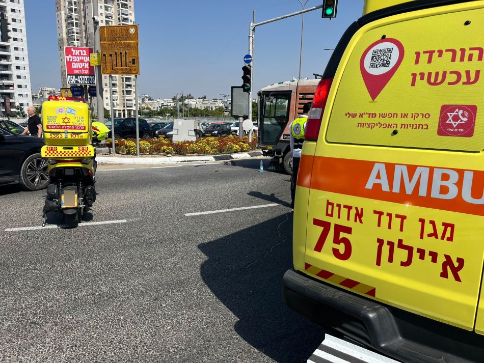 פצוע קשה בתאונת קורקינט בראשון לציון