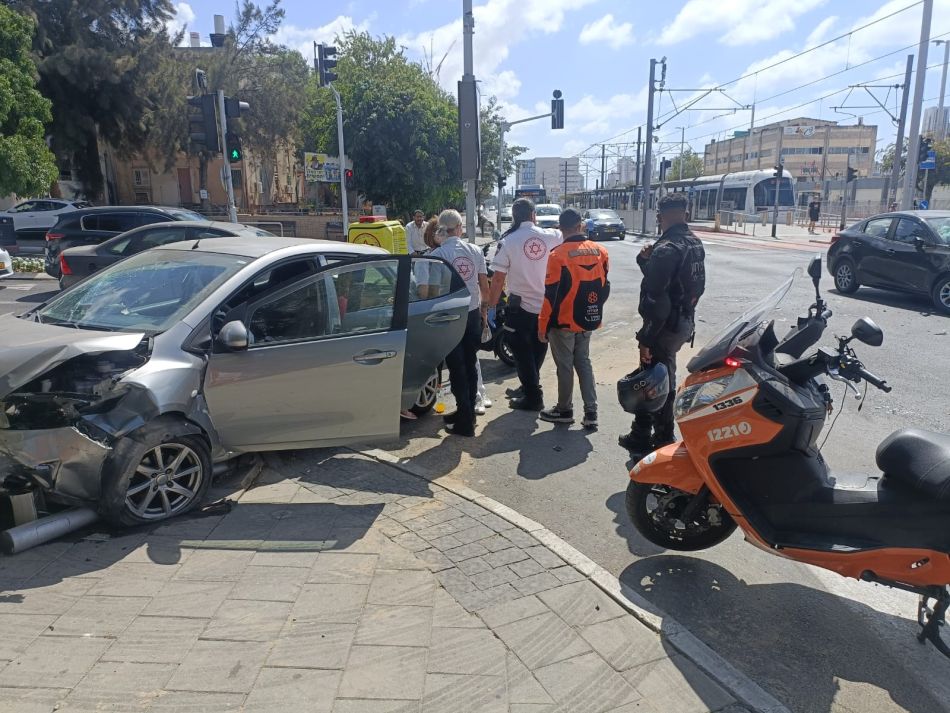 שתי נפגעות בתאונה ברמת הנשיא