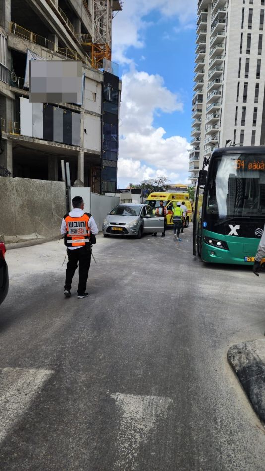 תאונת עבודה במזרח ראשון לציון
