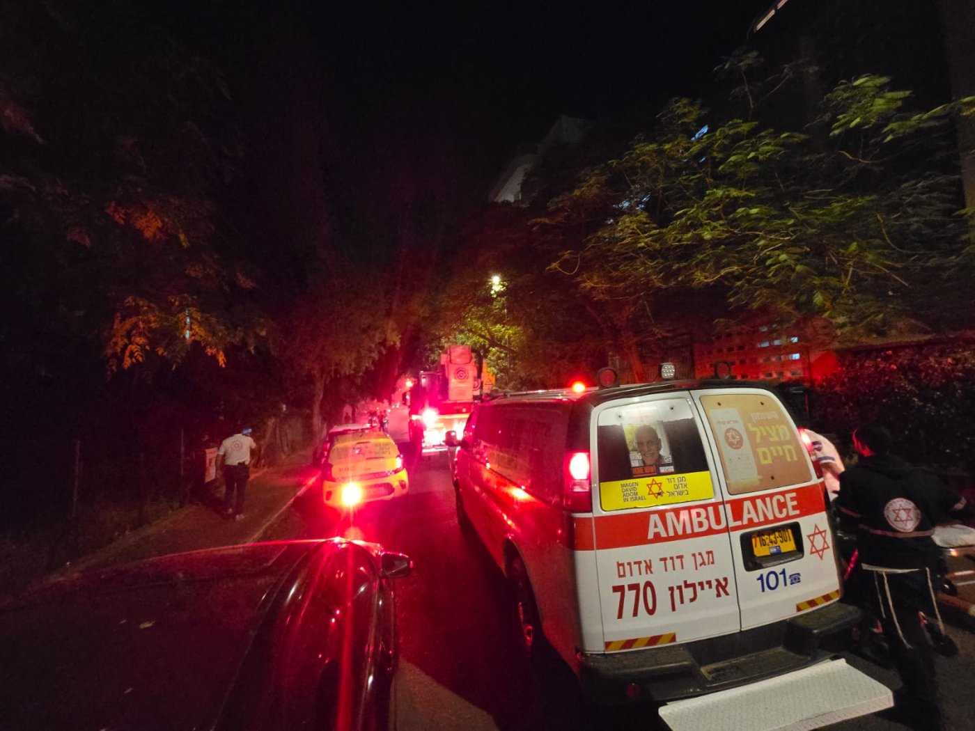 פצוע קשה בשריפה בראשון לציון