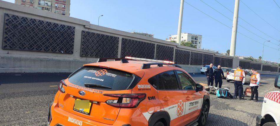 2 פצועים בתאונה סמוך למחלף יוספטל