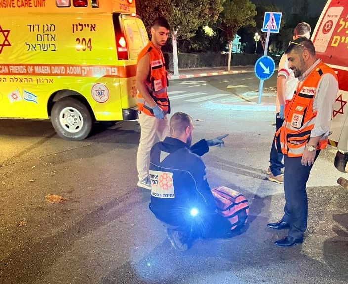 הולך רגל נפגע מאופנוע במערב ראשון לציון