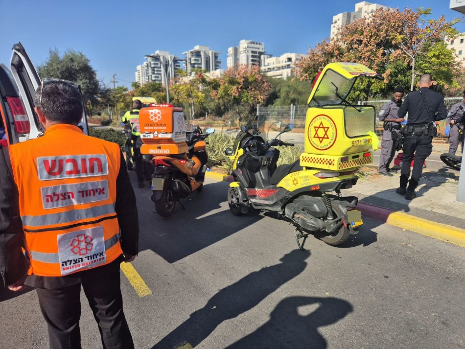 תאונת אופניים קשה במרכז ראשון לציון