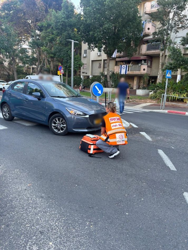 2 ילדות נפצעו בתאונה בחולון