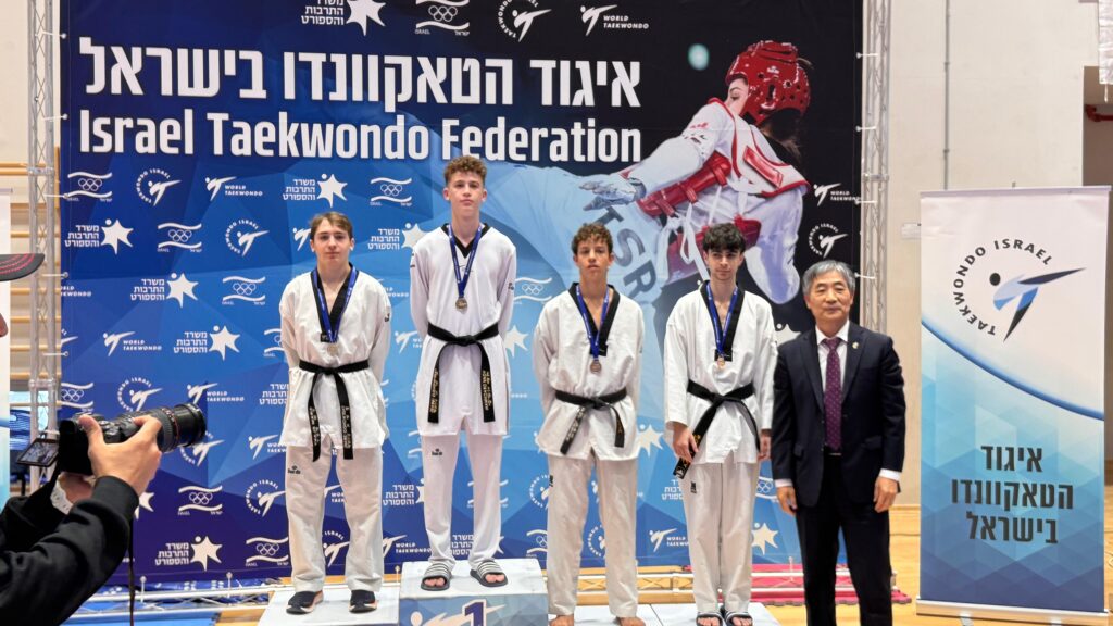שלל מדליות לספורטאי "הלוחם הצעיר" ראשון לציון באליפות ישראל עד גיל 21