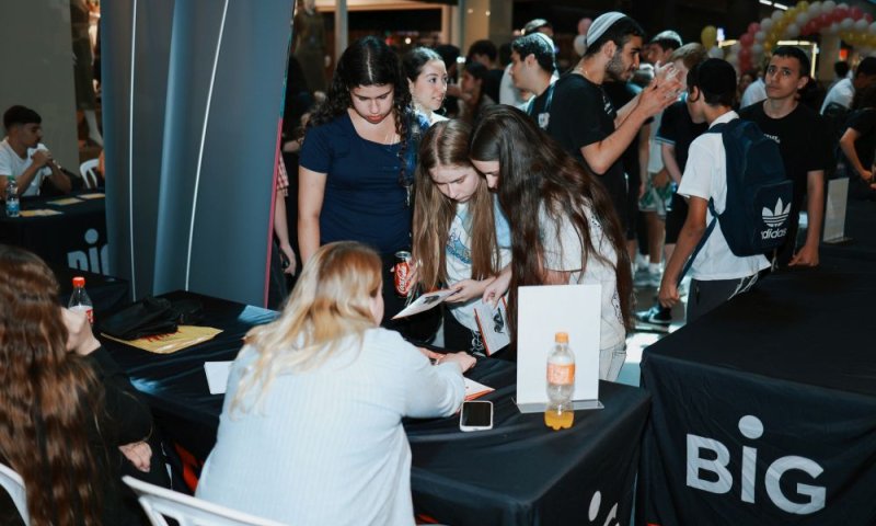 מאות השתתפו ביריד התעסוקה לנוער שהתקיים בבת ים