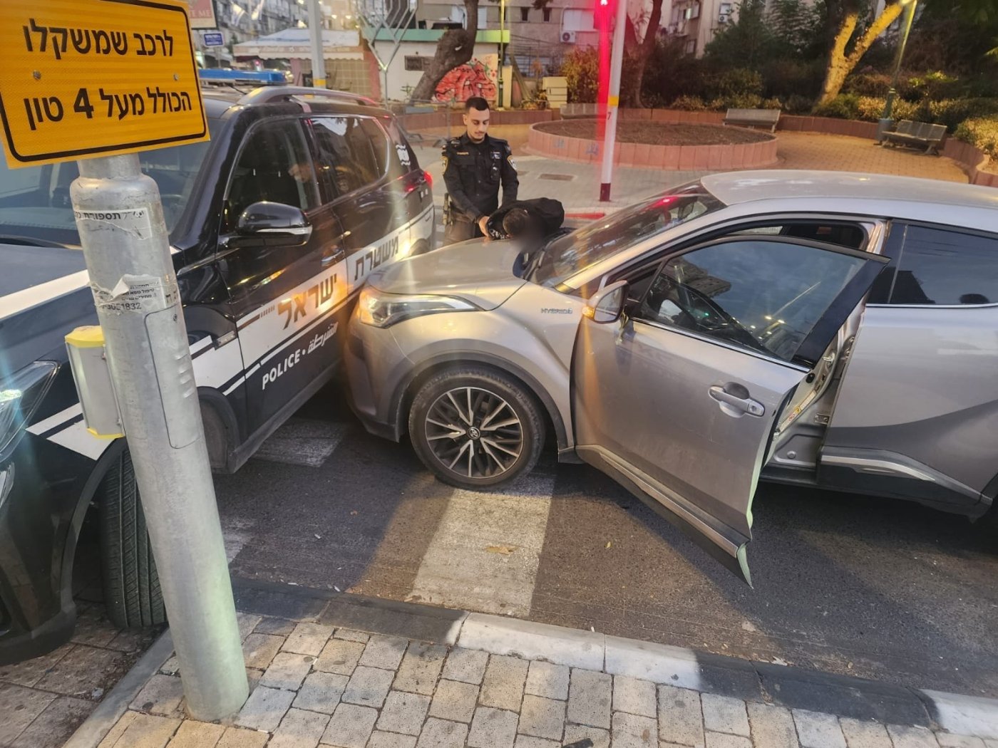 נעצר שב"ח עם רכב שנגנב בחולון