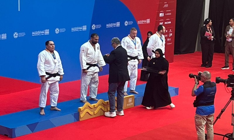 יבגני קלושין מעוצמה ראשון לציון זכה בארד במשחקי העולם למאסטרס