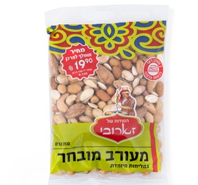 רגישים לגלוטן מתבקשים שלא לצרוך מוצר זה