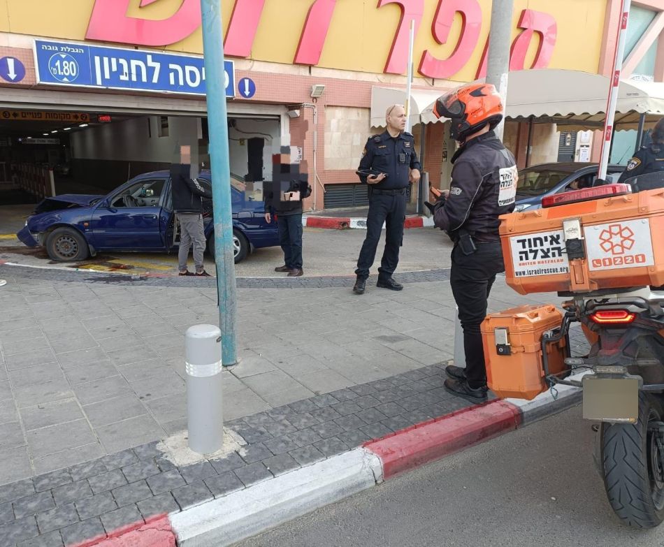 נהגת נפצעה בתאונה בבת ים