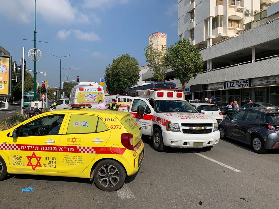 פצוע בתאונת אופנוע במרכז ראשון לציון