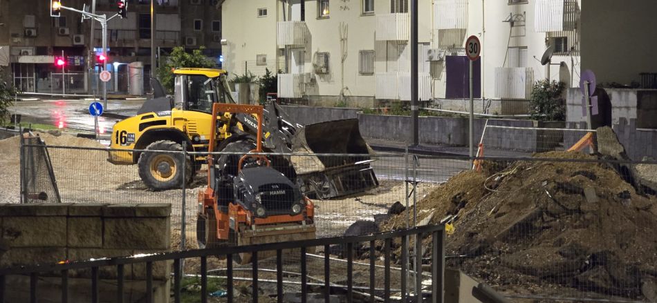 עבודות ברחוב ז'בוטינסקי בראשון לציון לשבועיים 