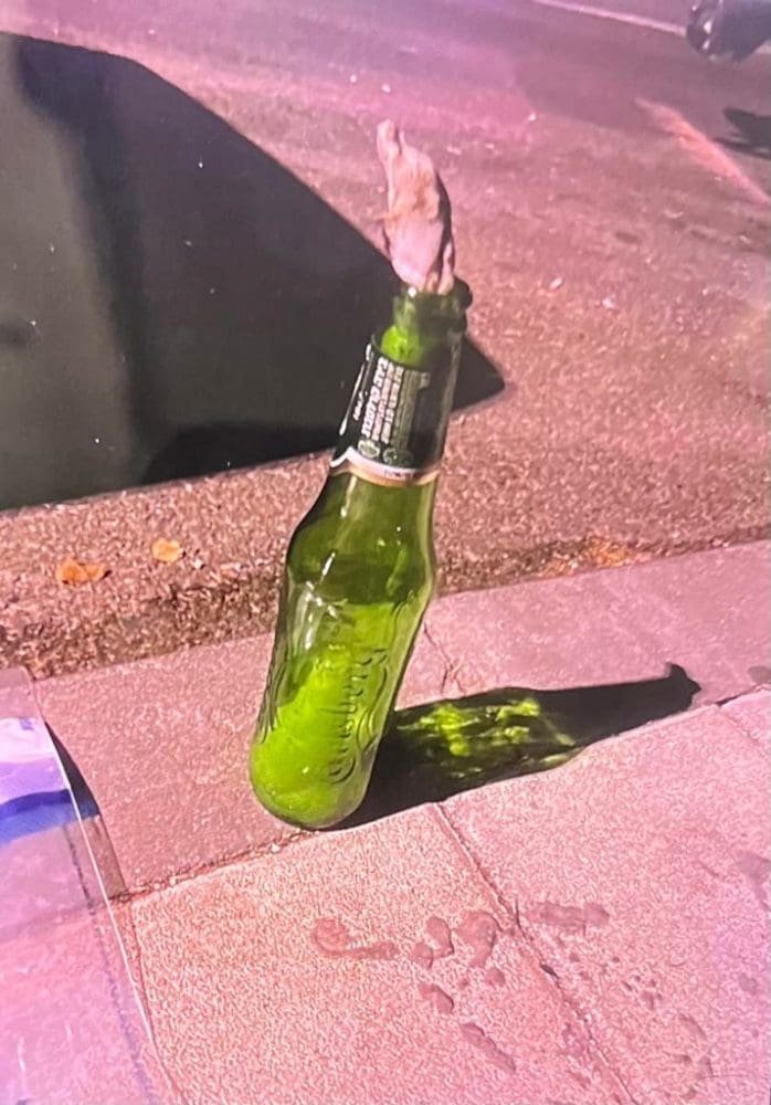 כמעט נגמר במוות: בקבוק תבערה הושלך למועדון בראשון לציון בעת שהיו בו מבלים