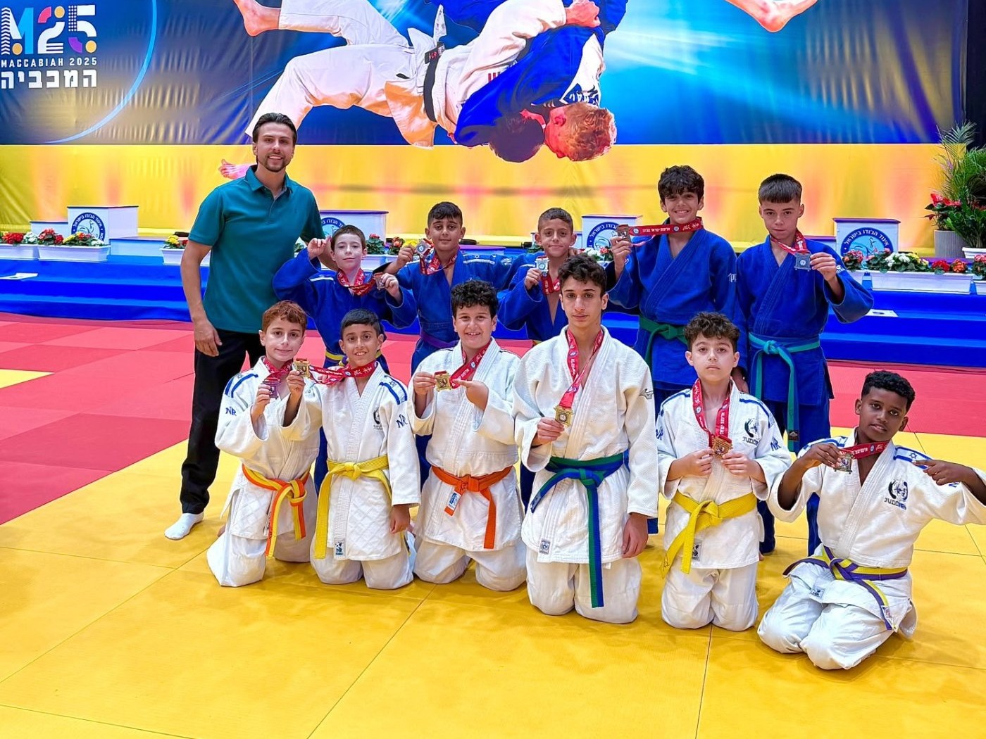 גאווה חולונית: 16 מדליות באליפות ישראל בג'ודו
