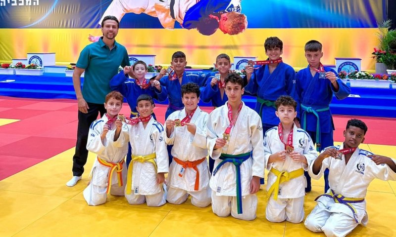 גאווה חולונית: 16 מדליות באליפות ישראל בג'ודו
