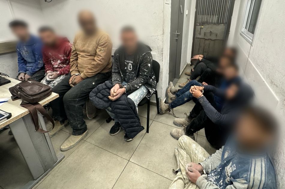 נתפסו שב"חים באתר בניה בבת ים