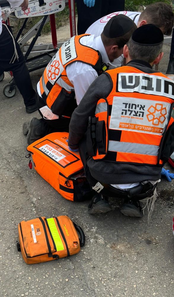 פצוע בנפילת שער ברזל בראשון לציון
