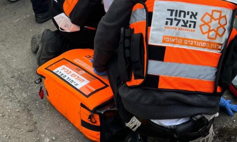 פצוע בנפילת שער ברזל בראשון לציון