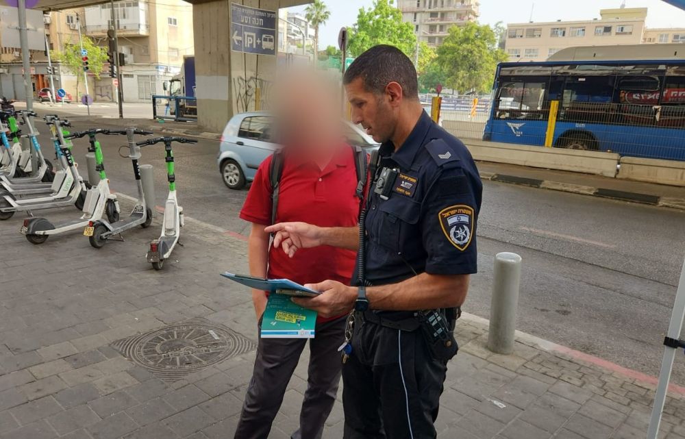 מאות דוחות על בריונות בכביש נרשמו בסוף השבוע בחולון ובת ים