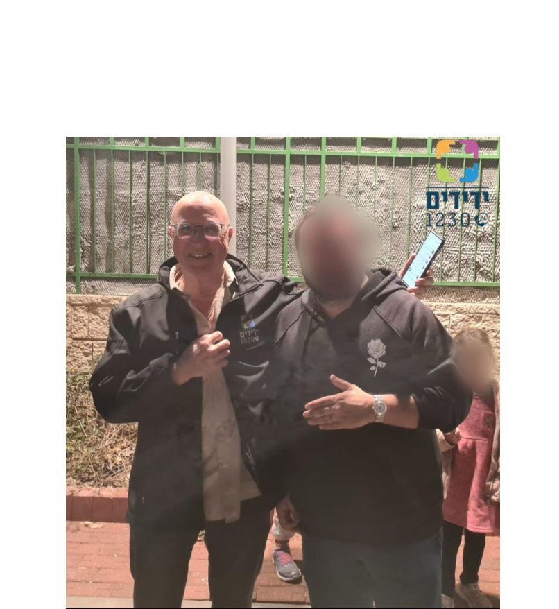 ראשון לציון: מתנדבי ידידים עזרו לגבר שנקלע למצוקה