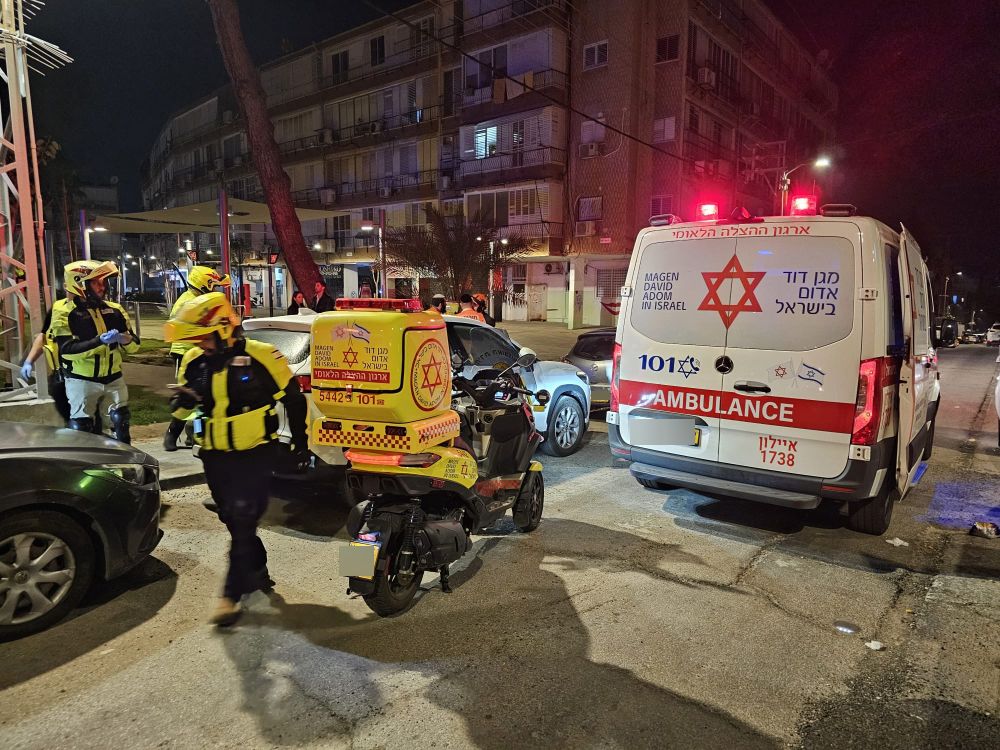 פצוע באירוע אלימות בבת ים
