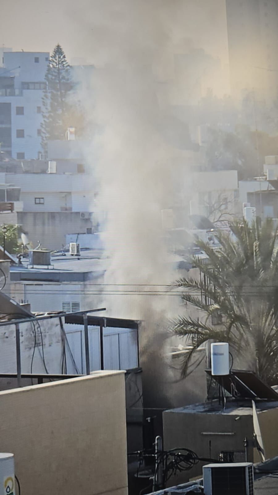 שריפה בדירה בחולון