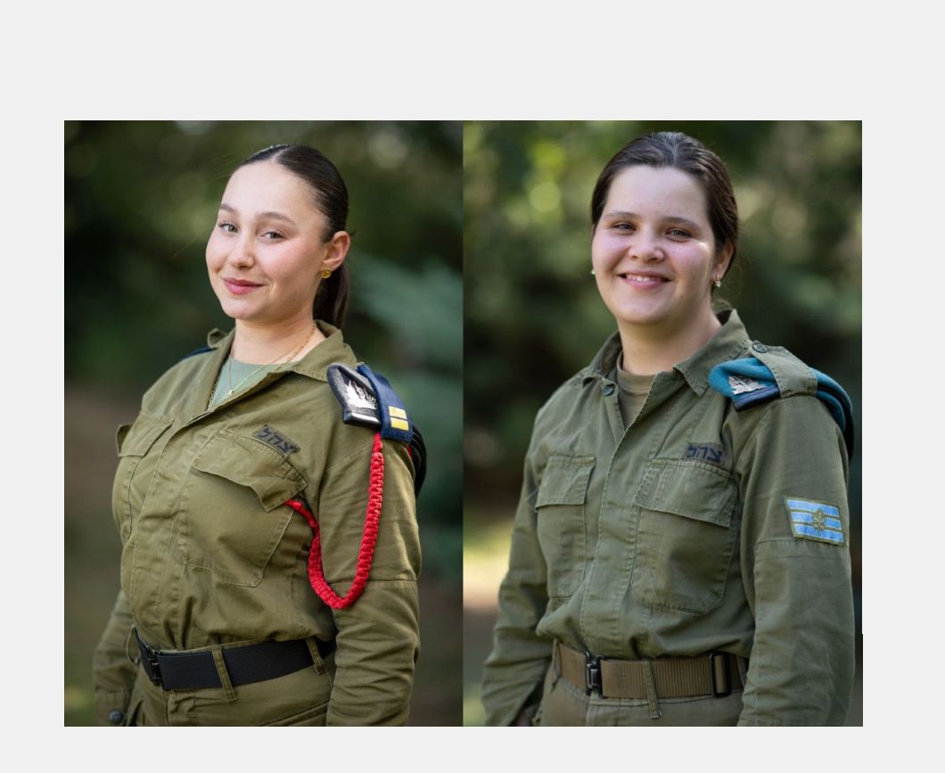 סגן מאיה וסמ"ר אילונה, ייצגו את בת ים במצעד הדגלנים