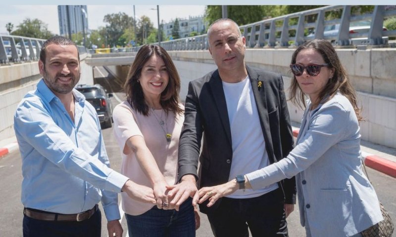חולון: נפתח השיקוע בכיכר הלוחמים