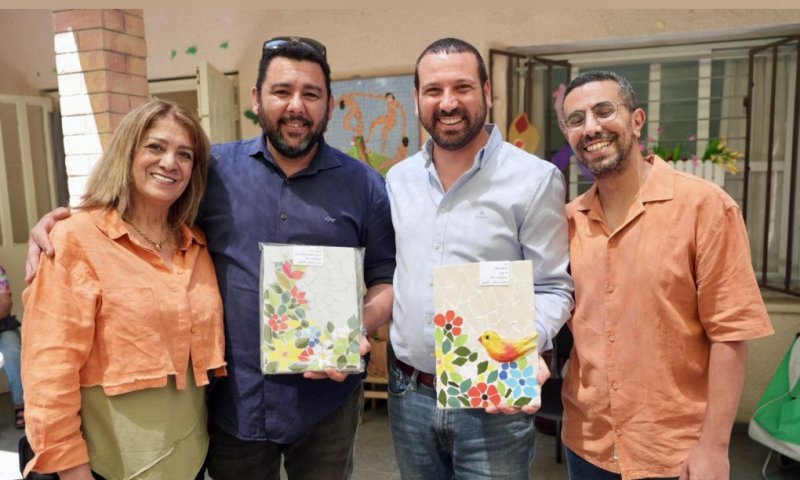 המועדון לאזרחים ותיקים 'שליו' אירח את ראש עיריית חולון ומנכ״ל רשת הנכנס