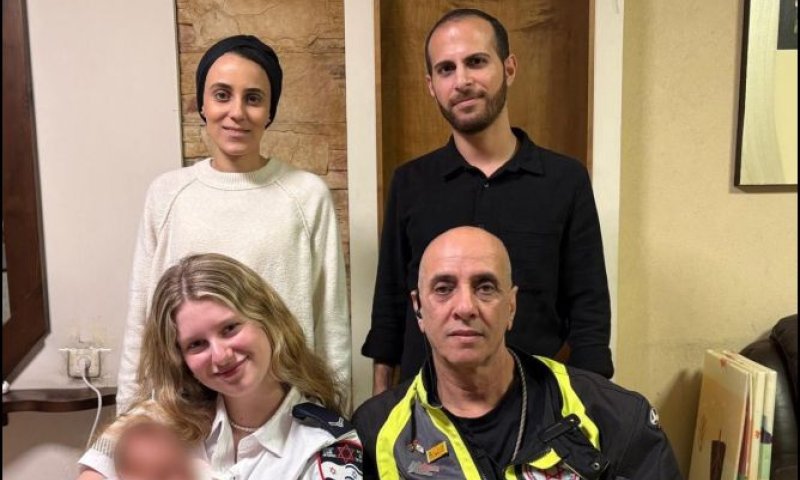 תושבת ראשון לציון ילדה בביתה בעזרת הדרכה טלפונית של חובשת מד"א