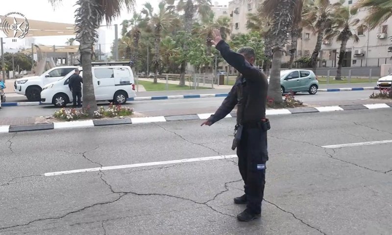 במבצע אכיפה בבת ים תפסה המשטרה נהג שמעולם לא הוציא רישיון