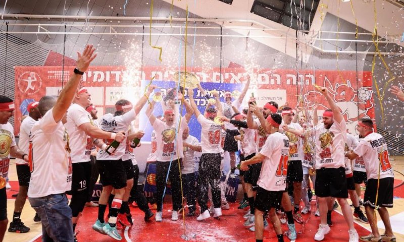הפועל ראשון לציון אלופת המדינה בכדוריד!
