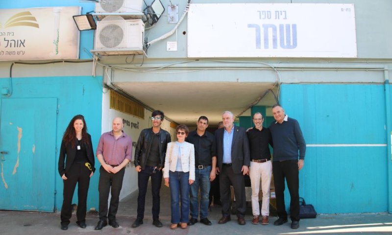 בית הספר "שחר" בבת ים, בשיתוף פעולה חשוב עם ארגון "אלומות אור"