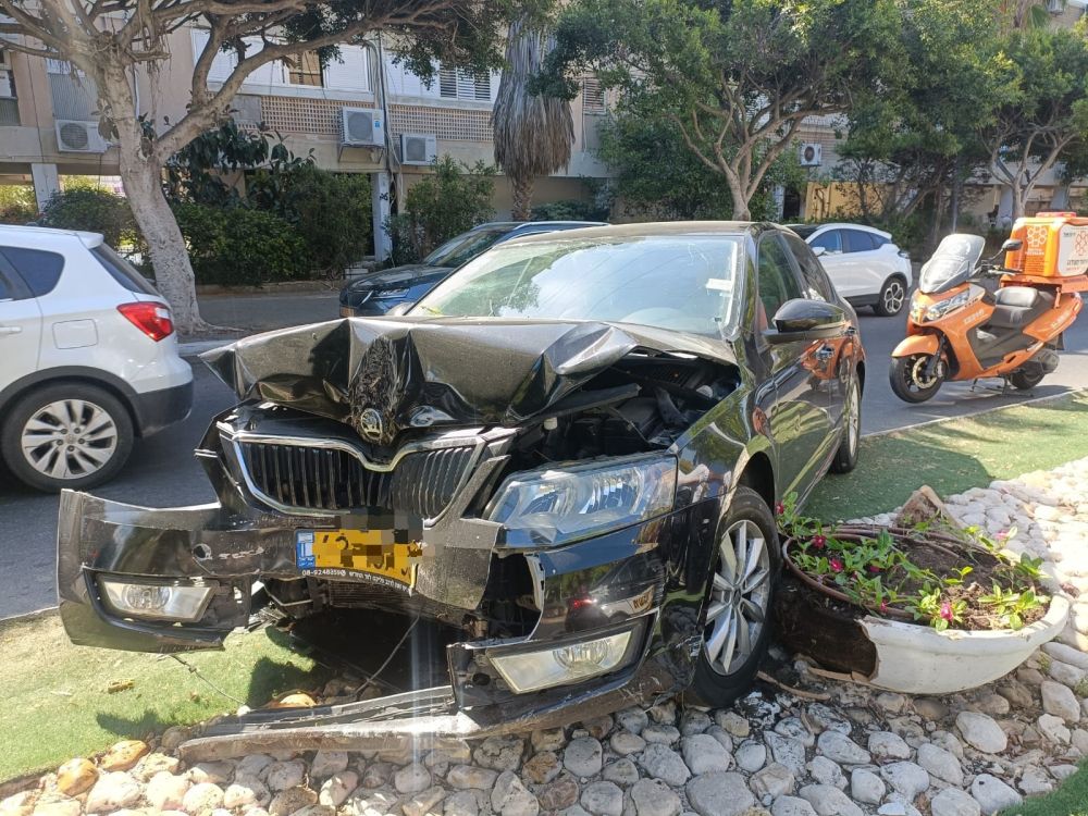 בת ים: פצוע בתאונה בשכונת רמת הנשיא
