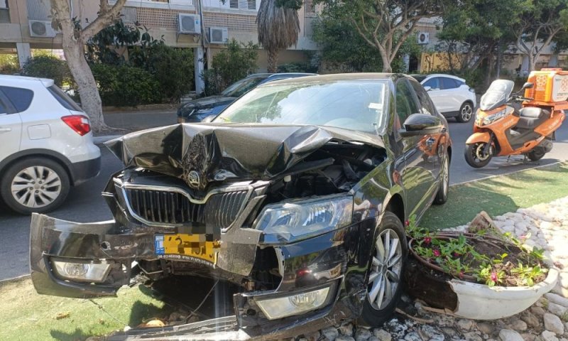 בת ים: פצוע בתאונה בשכונת רמת הנשיא