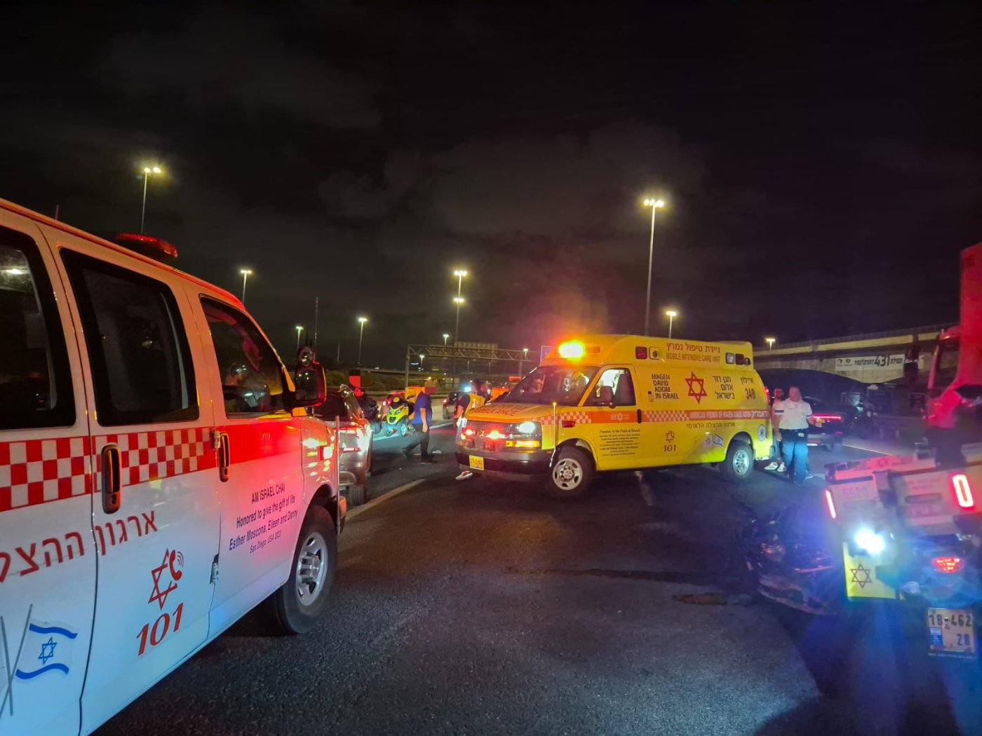 הרוג בתאונה בכניסה לראשון לציון