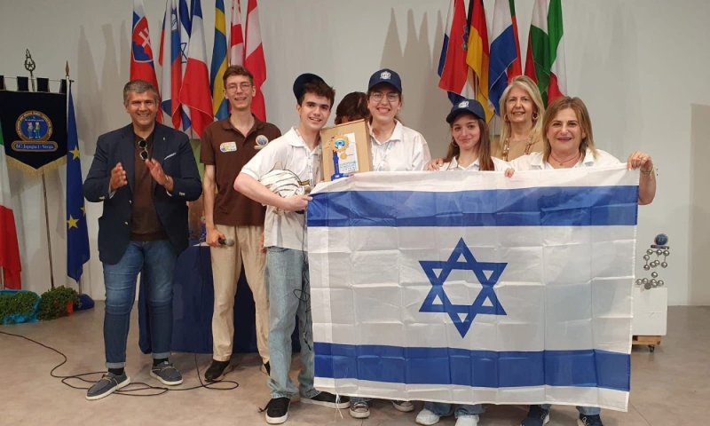 נבחרת ראשון לציון ברובוטיקה זכתה באליפות אירופה!