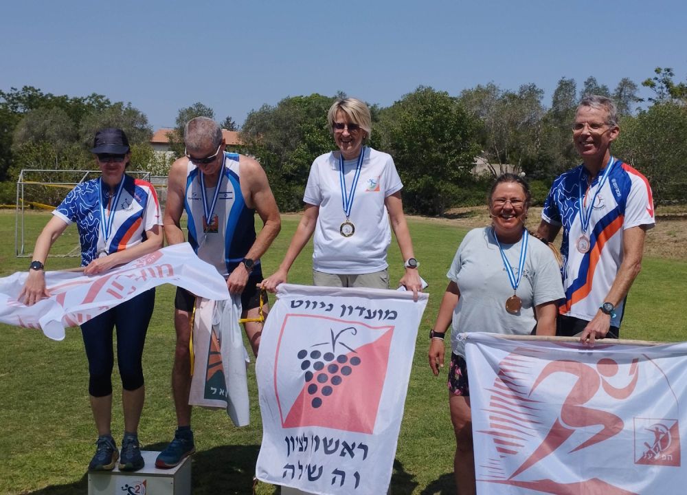 נווטי ראשון לציון סיימו עונה עם שלל מדליות בניווט בעמק יזרעאל