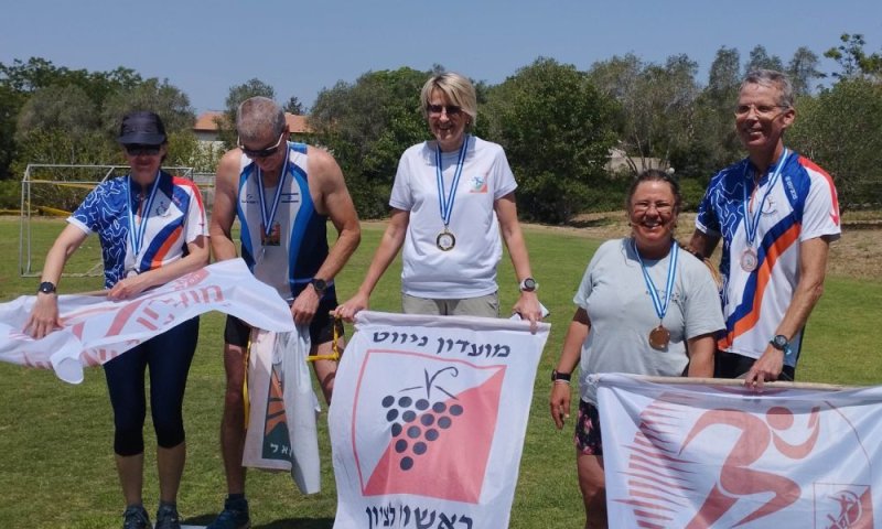 נווטי ראשון לציון סיימו עונה עם שלל מדליות בניווט בעמק יזרעאל