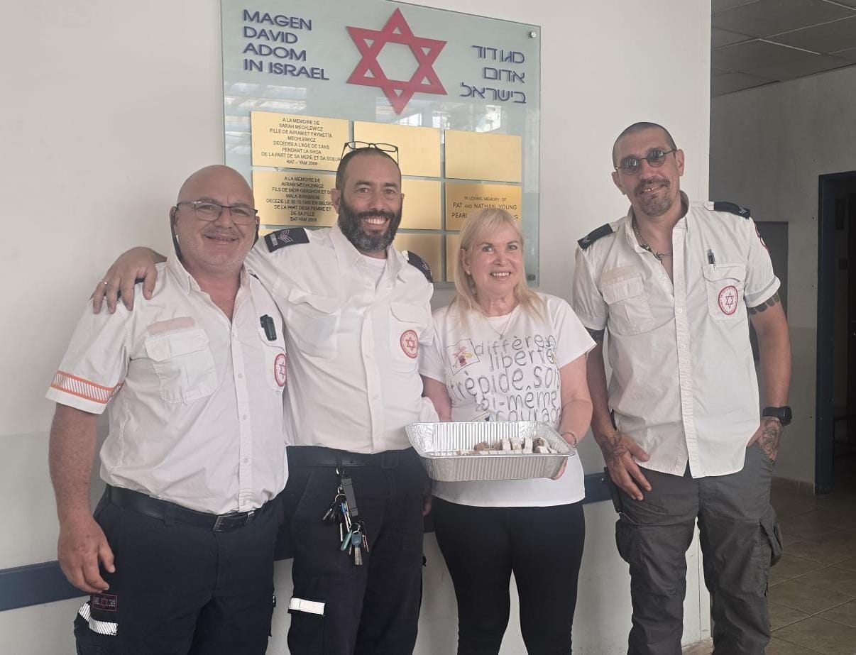 רגע של חיוך: חיזוק ותודה לכוחות ההצלה משני תושבי בת ים