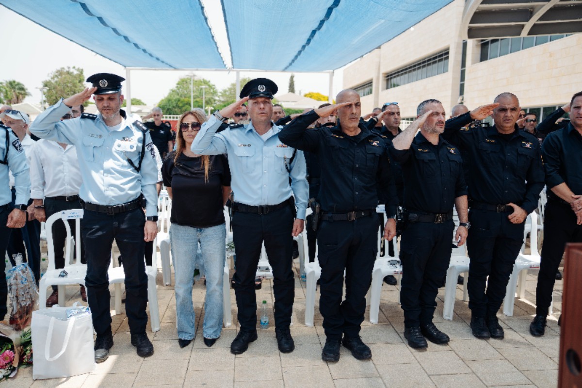 חילופי מפקדים בתחנת המשטרה בראשון לציון