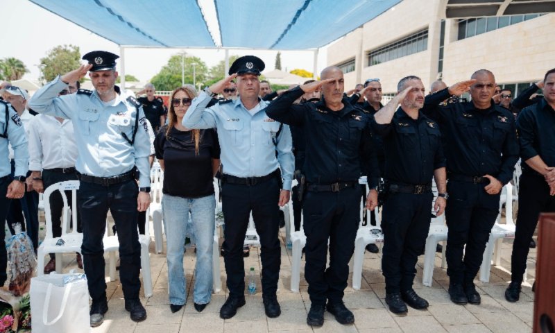 חילופי מפקדים בתחנת המשטרה בראשון לציון