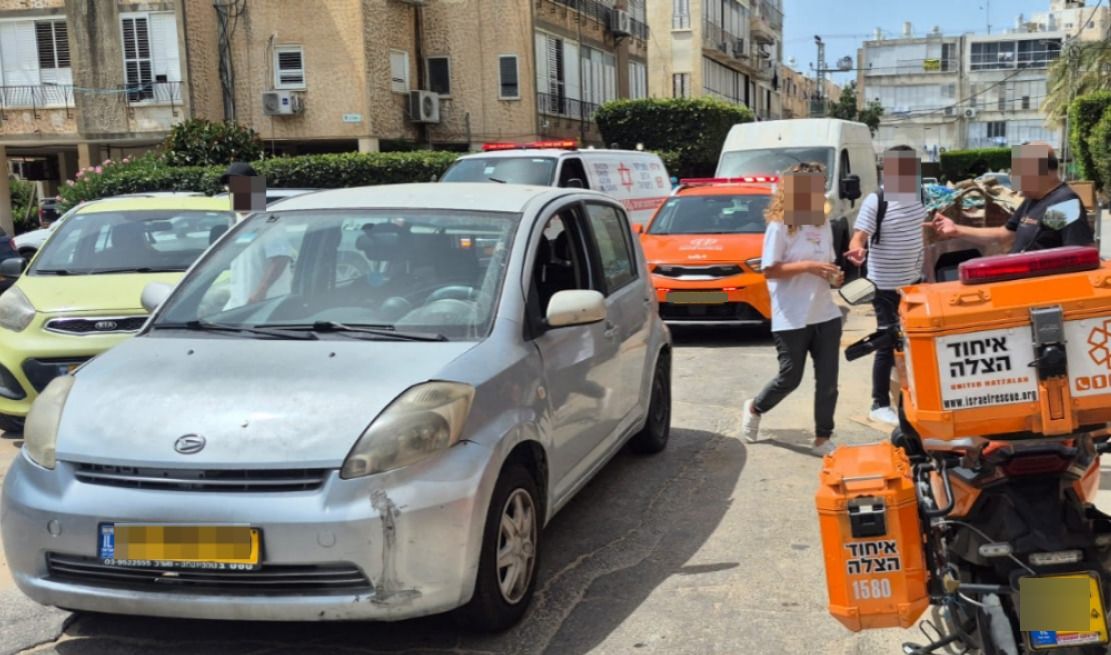 ילד בן 10 נפגע בתאונה בבת ים כשרכב על קורקינט