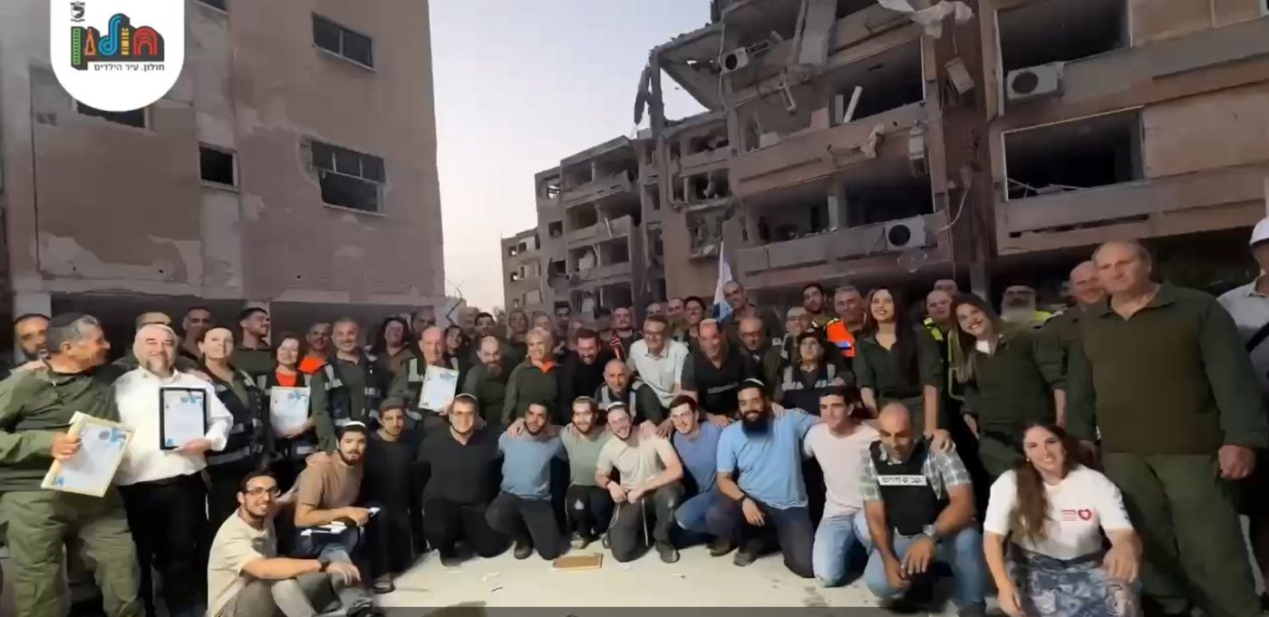 עם כלביא: חולון מצדיעה לחברי יחידת החילוץ
