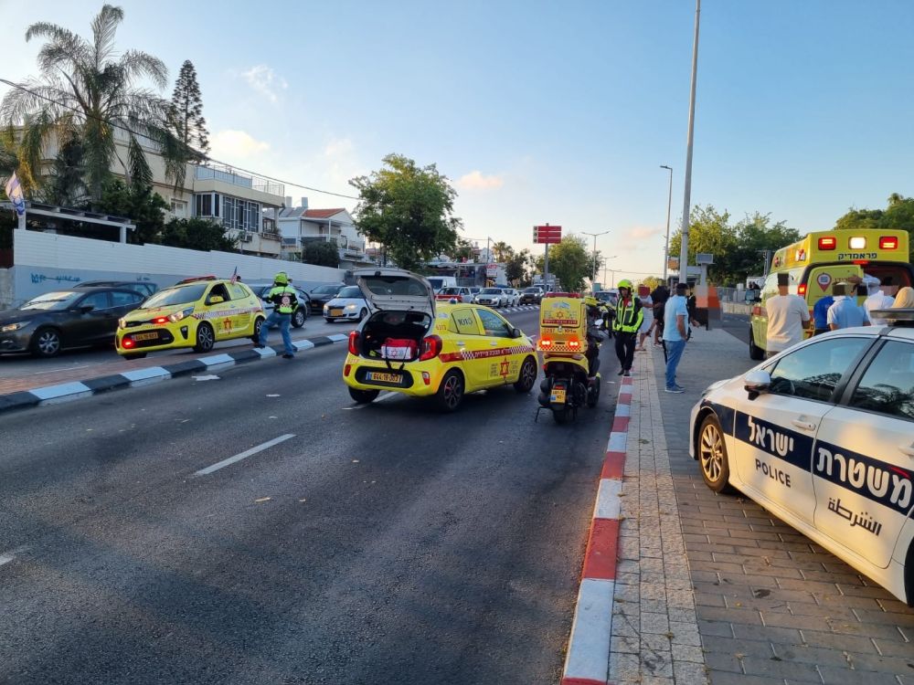 פצוע קשה בתאונת דרכים בחולון