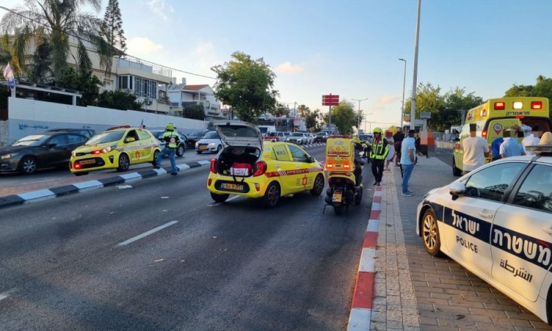 פצוע קשה בתאונת דרכים בחולון